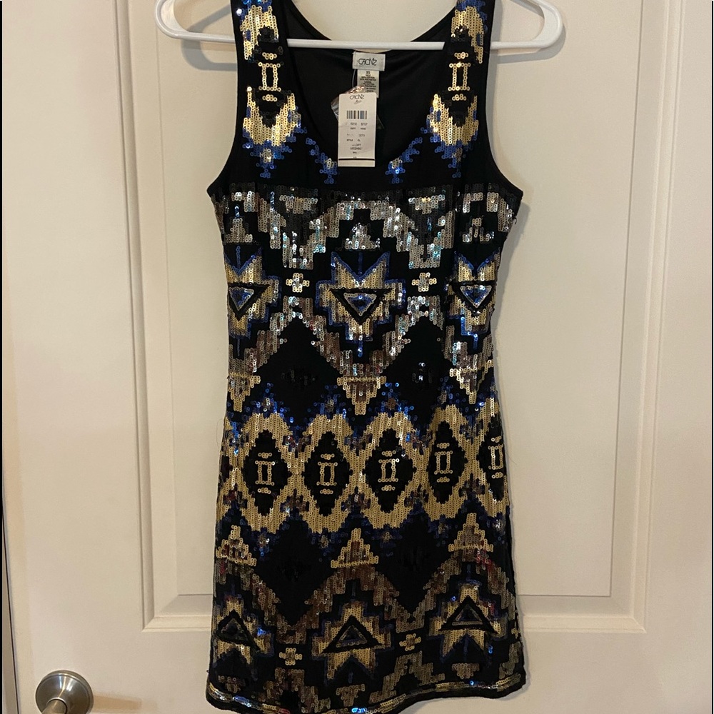 Cache sequence Party Dress sz XS